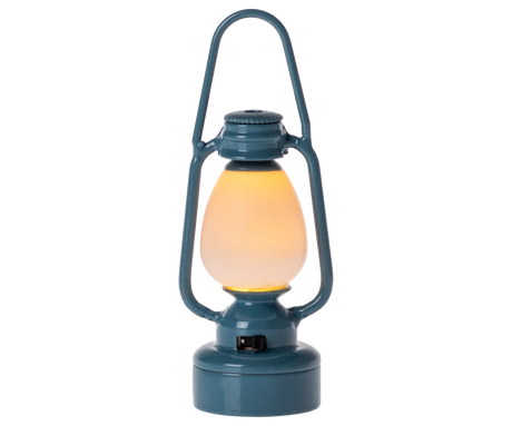Maileg - Vintage Laterne, Maus - Blau