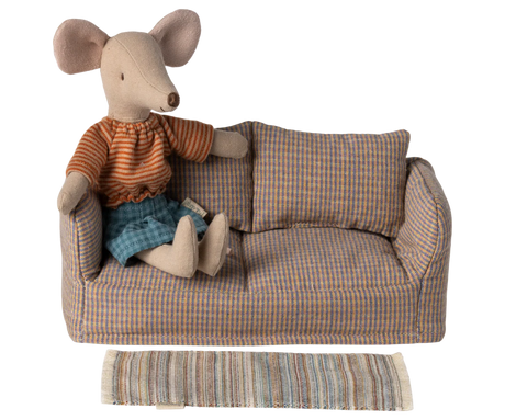 Maileg - Teppich gestreift - Gross