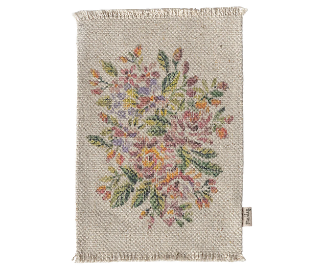 Maileg Teppich, Blumen - Medium