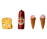 Maileg - Kühlschrank, Maus - Creme