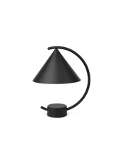 Ferm Living Meridian Tragbare LED-Lampe – Schwarz