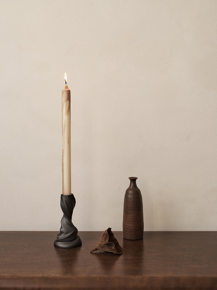 Ferm Living - Dryp Candles - Set of 2 - Beige