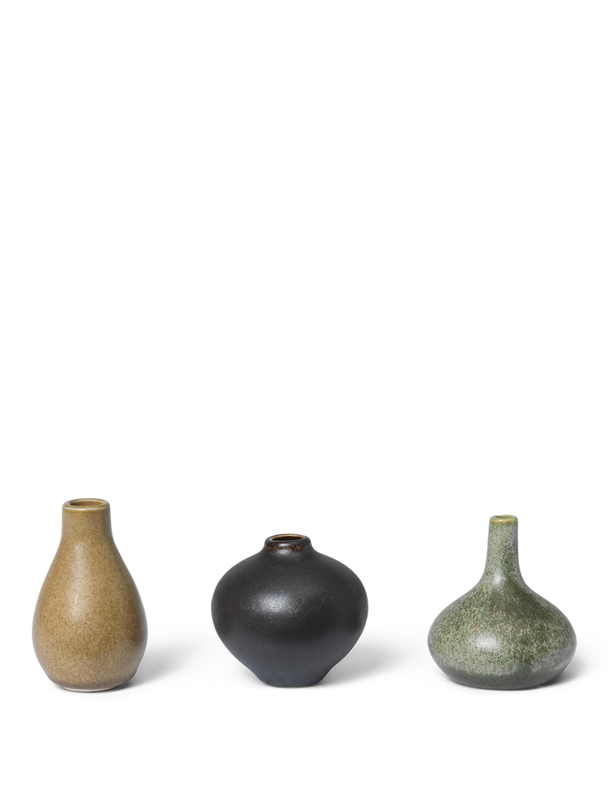 Ferm Living - Komo Mini Vases - Set of 3 - Calm