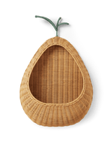 Ferm Living - Birne Rattan-Wandtasche