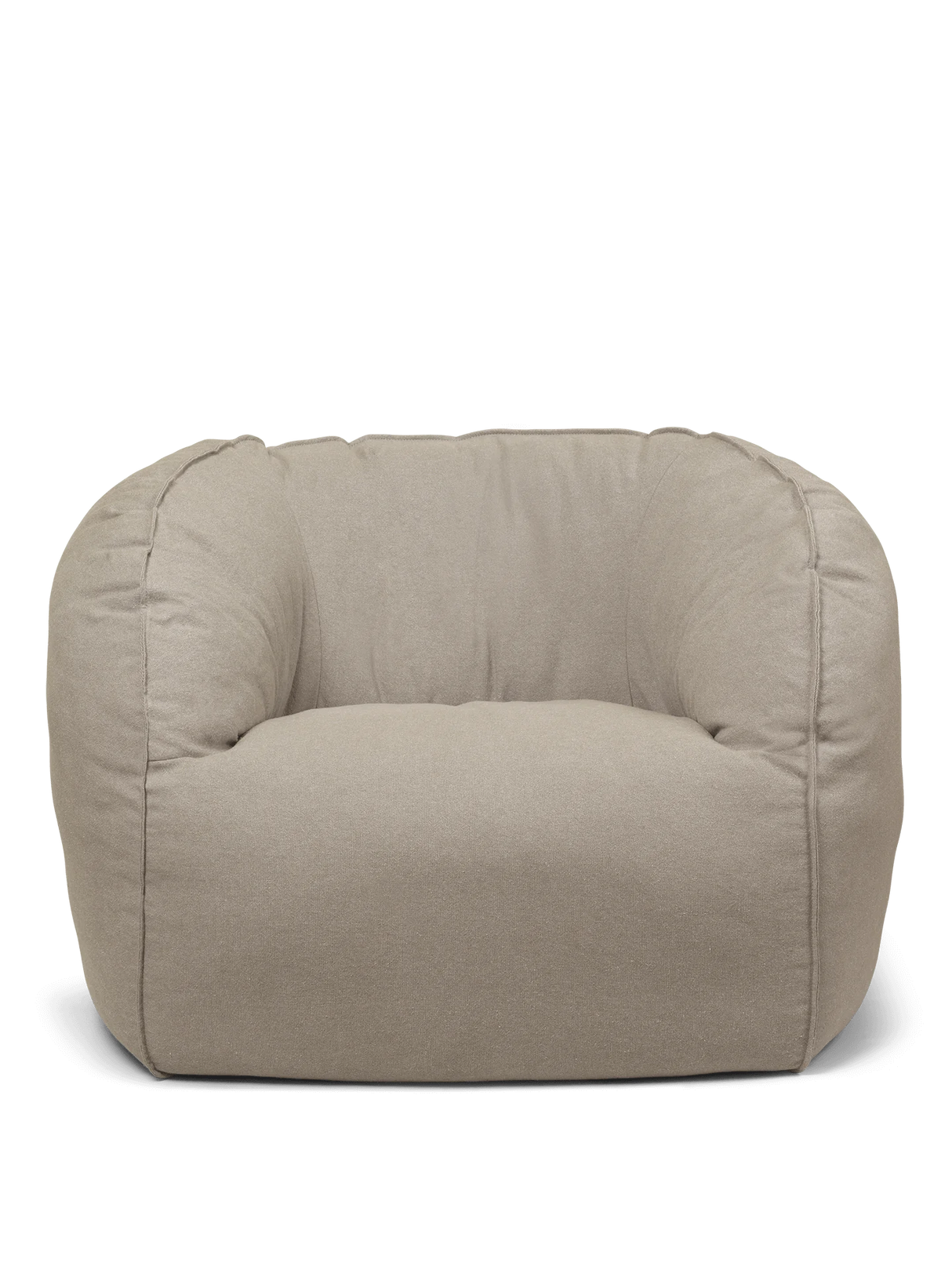 Ferm Living - Nesten Lounge Chair - Re-Cotton - Natural