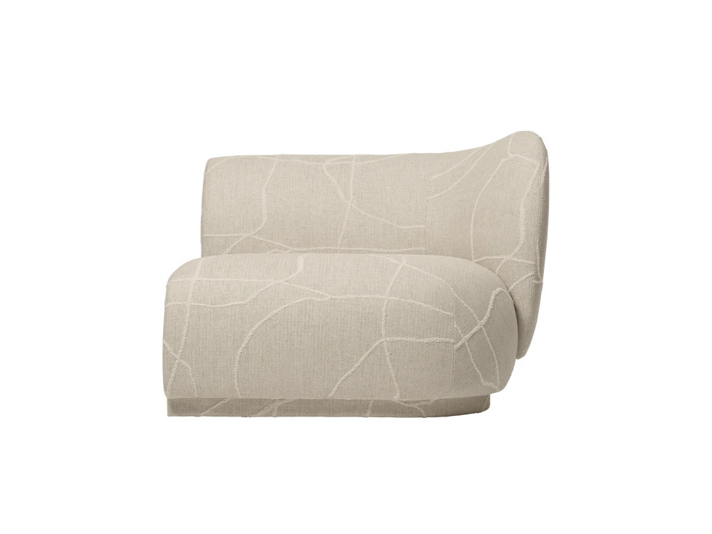 Ferm Living - Rico Sofa Armlehne Rechts Can Lis Sand
