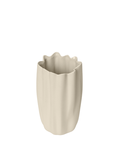 Ferm Living - Nium Vase - H23 - Off-White