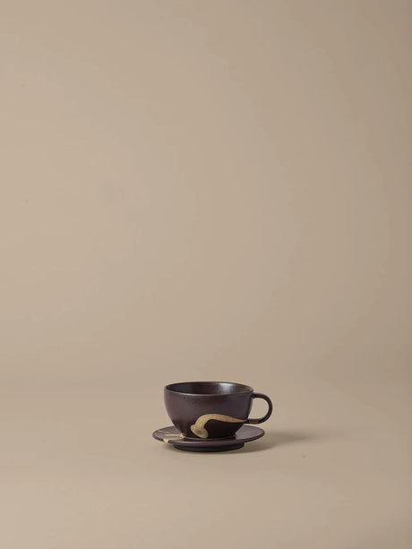 Ferm Living - Koyo Teetasse mit Untertasse