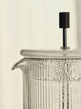 Ferm Living Ripple Thermal French Press – Kaffeebereiter aus Glas, Transparent, 1 Liter