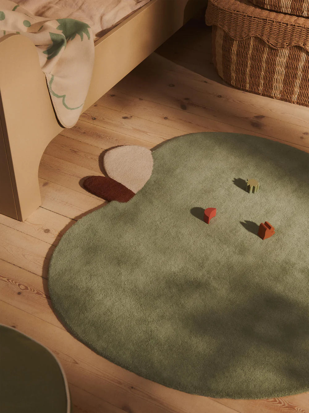 Ferm Living - Apple Teppich