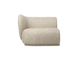Ferm Living - Rico Sofa Armlehne Links Can Lis Sand