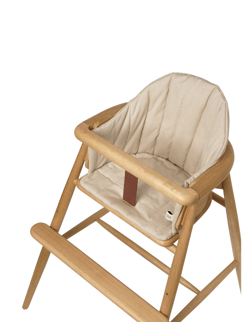 Ferm Living - Muru Hochstuhl Sitzkissen Sand Bio-Baumwolle