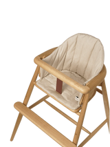 Ferm Living - Muru Hochstuhl Sitzkissen Sand Bio-Baumwolle