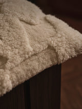 Ferm Living Rime Kissen – Cremeweiß, 50 × 50 cm