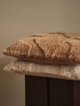 Ferm Living Rime Kissen – Cremeweiß, 50 × 50 cm