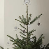 Blomus KITAI Weihnachtsbaumspitze Stern – Silber – Größe L