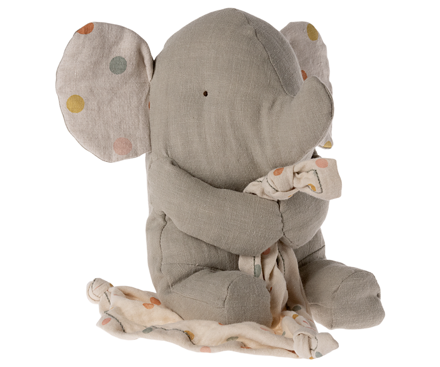 Maileg Lullaby friends, Elefant-Grau