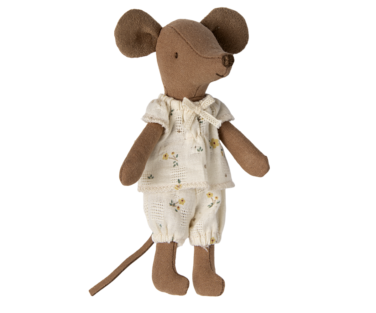 Maileg Grosse Schwester Maus in Streichholzschachtel