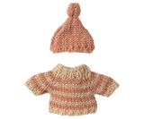 Maileg - Strickpullover und Mütze, Große Schwester Maus