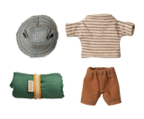 Maileg - Wandermaus, Großer Bruder - Dünne Streifen