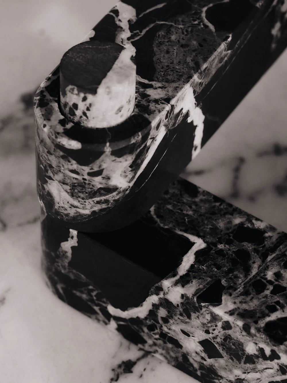 Fermliving - Newel Modular Candle Holder - Set of 4 - Rosso