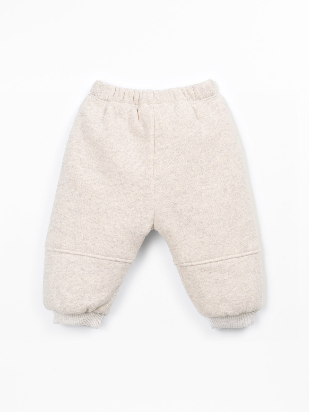 PLAY UP Jersey Hose mit elastischem Bund – Beige