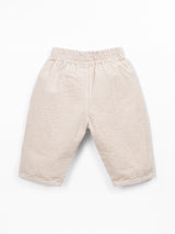 PLAY UP Cordhose aus Naturfasern – Beige  PRODUKTBESCHREIBUNG