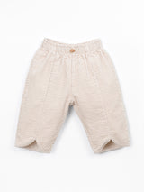 PLAY UP Cordhose aus Naturfasern – Beige  PRODUKTBESCHREIBUNG