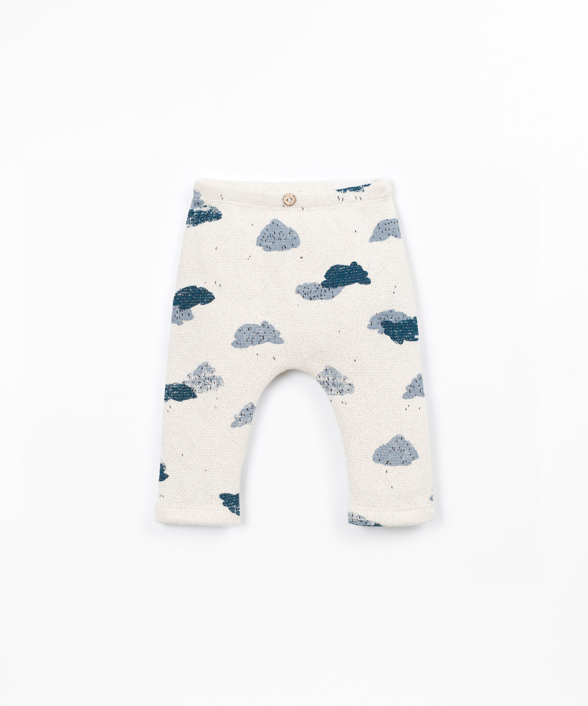 PLAY UP Jersey Leggings mit Wolken-Print – Light Blue