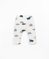PLAY UP Jersey Leggings mit Wolken-Print – Light Blue