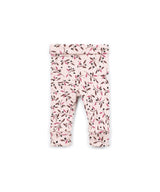 Play Up Leggings mit Blätter-Print – Rosa