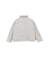 PLAY UP Strickpullover aus Naturfasern – Heather Gray