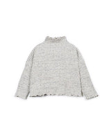 PLAY UP Strickpullover aus Naturfasern – Heather Gray