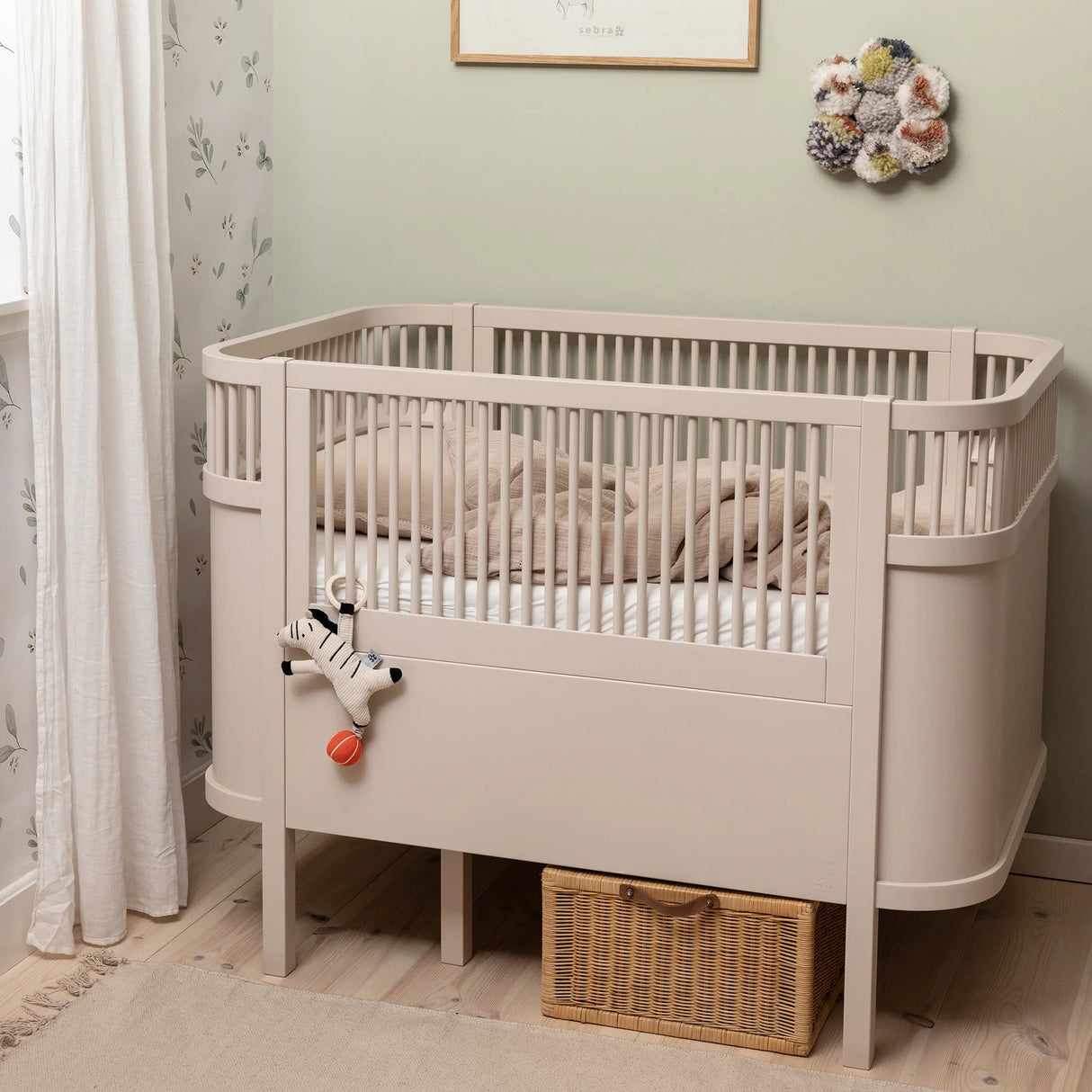Baby junior bed, white