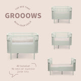 Baby junior bed, white