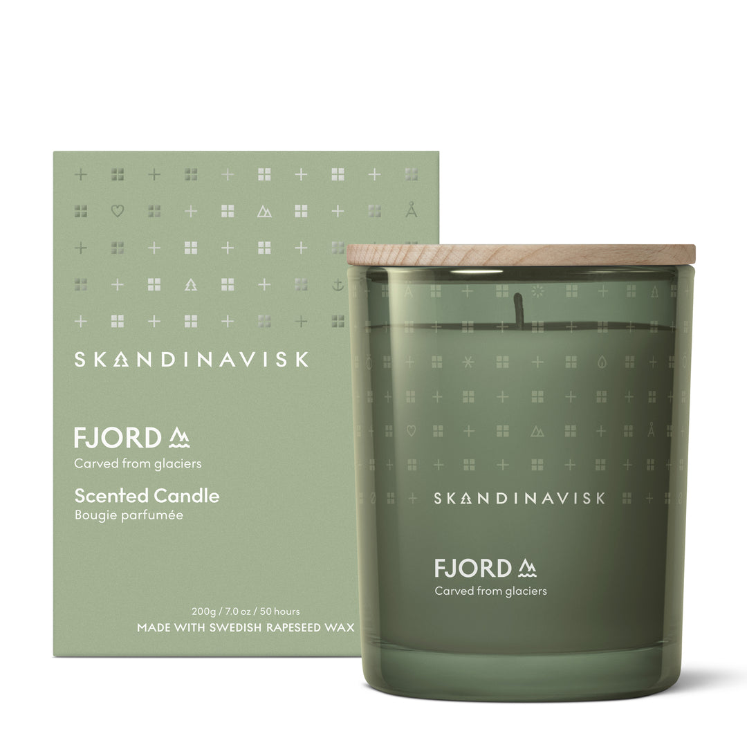 Skandinavisk - Fjord - 200g Duftkerze