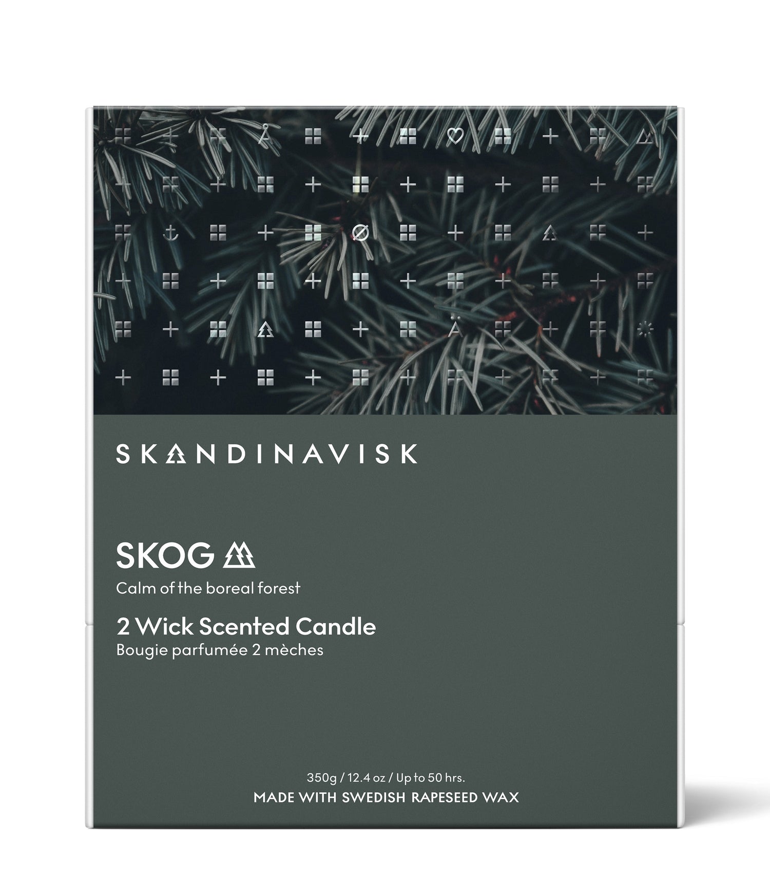 Skandinavisk - Skog- 350g Duftkerze