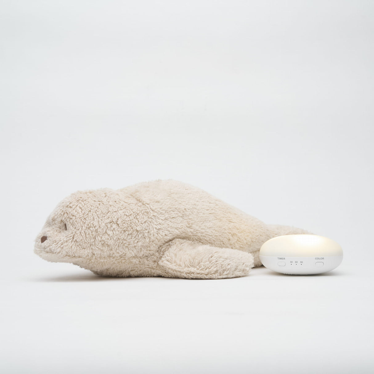 MOONIE 2.0 Robbe mit Nachtlicht – Sand