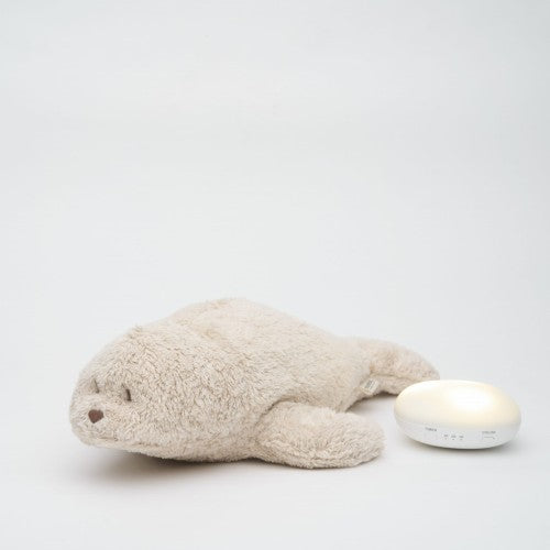 MOONIE 2.0 Robbe mit Nachtlicht – Sand