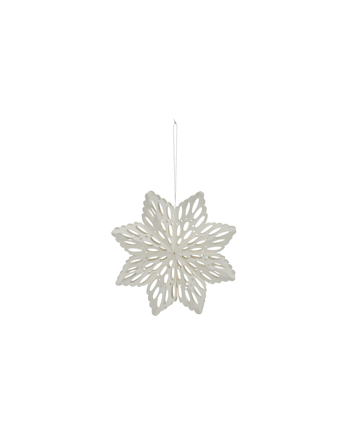 House Doctor -  Weihnachtsschmuck, HDsnowflake, Weiß