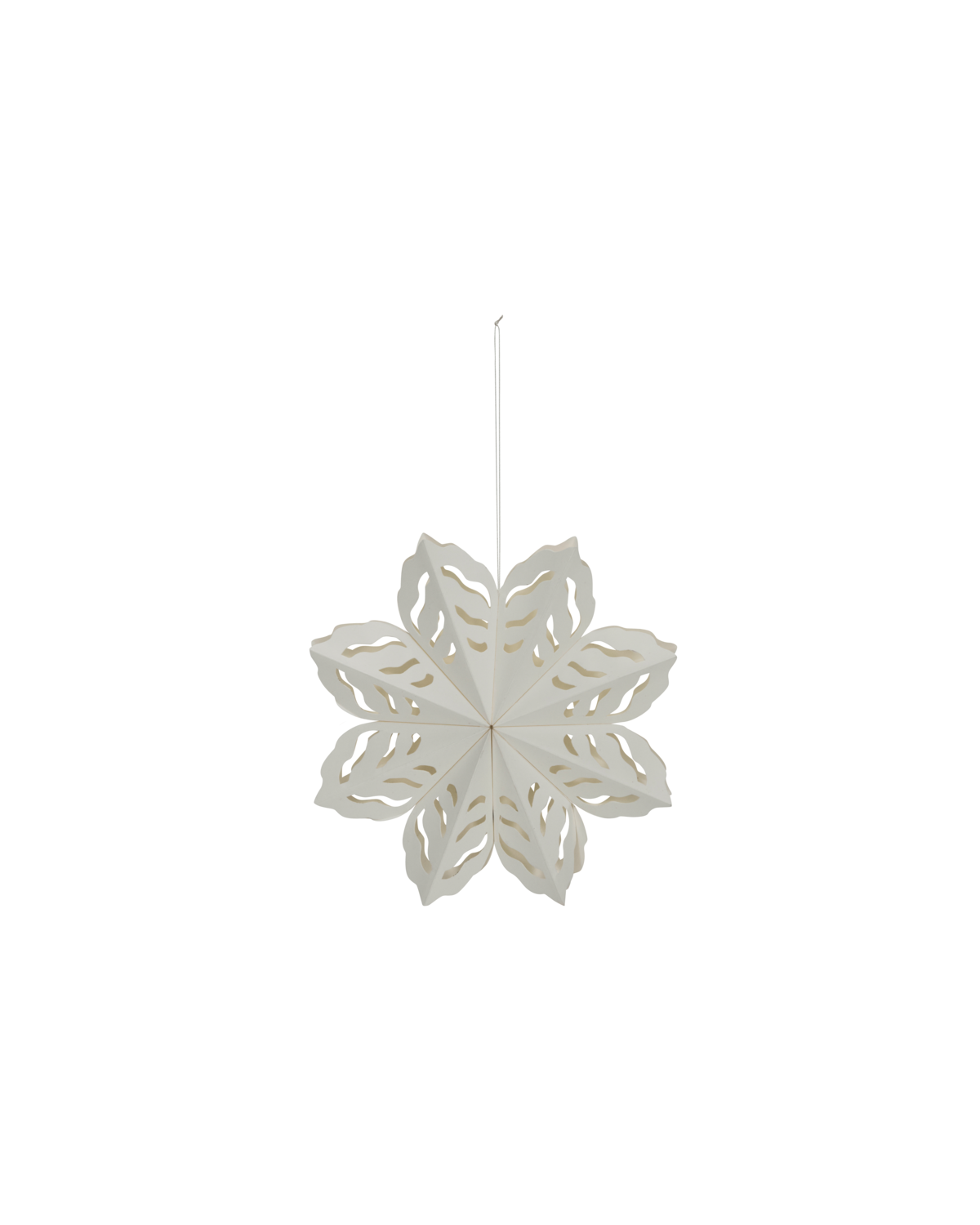 House Doctor -  Weihnachtsschmuck, HDsnowflake, Weiß