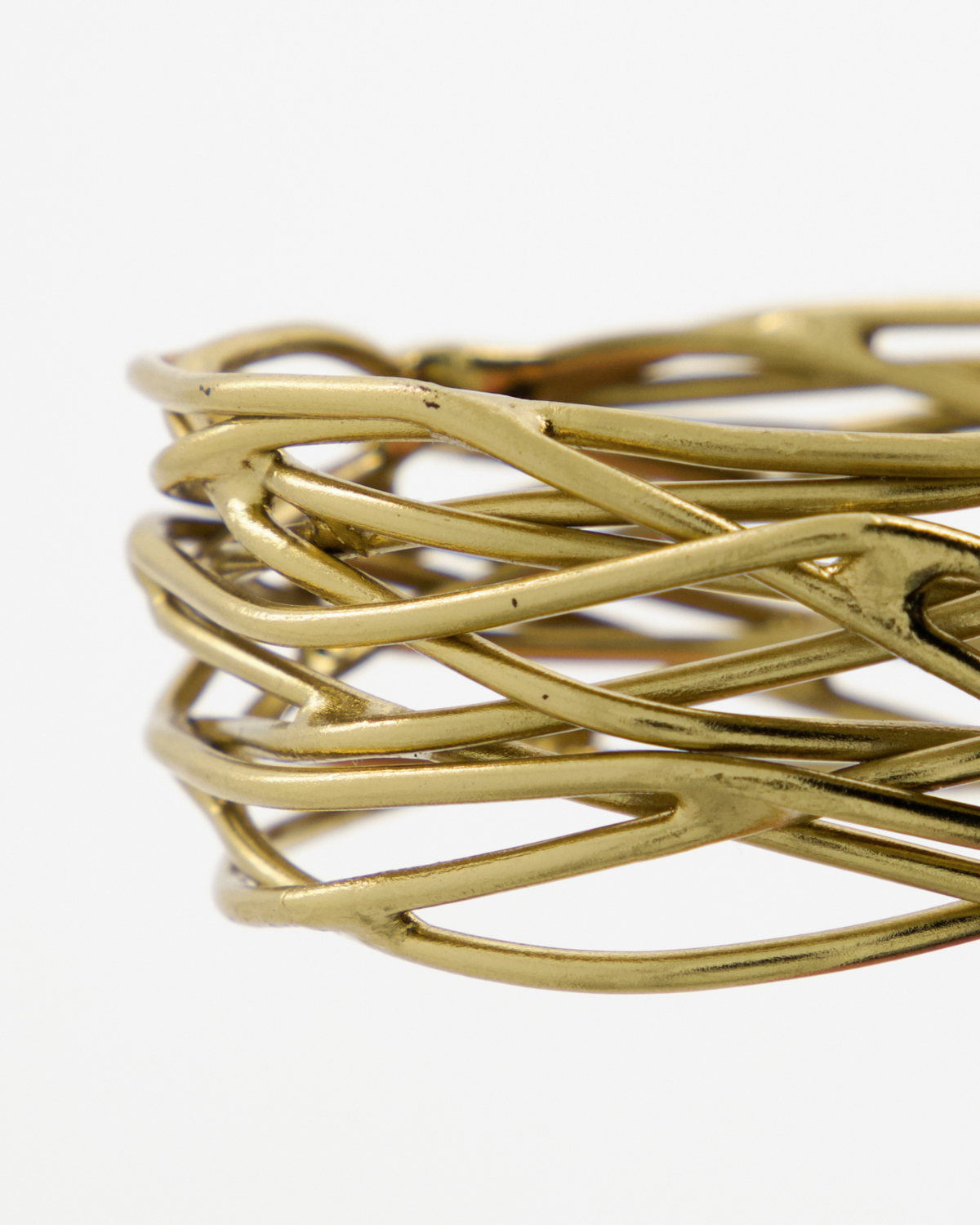 House Doctor - Serviettenringe HDRing, Gold – 4er-Set