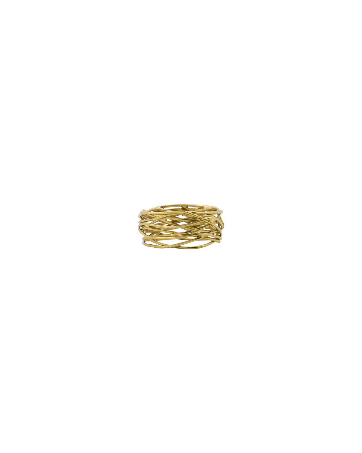 House Doctor - Serviettenringe HDRing, Gold – 4er-Set
