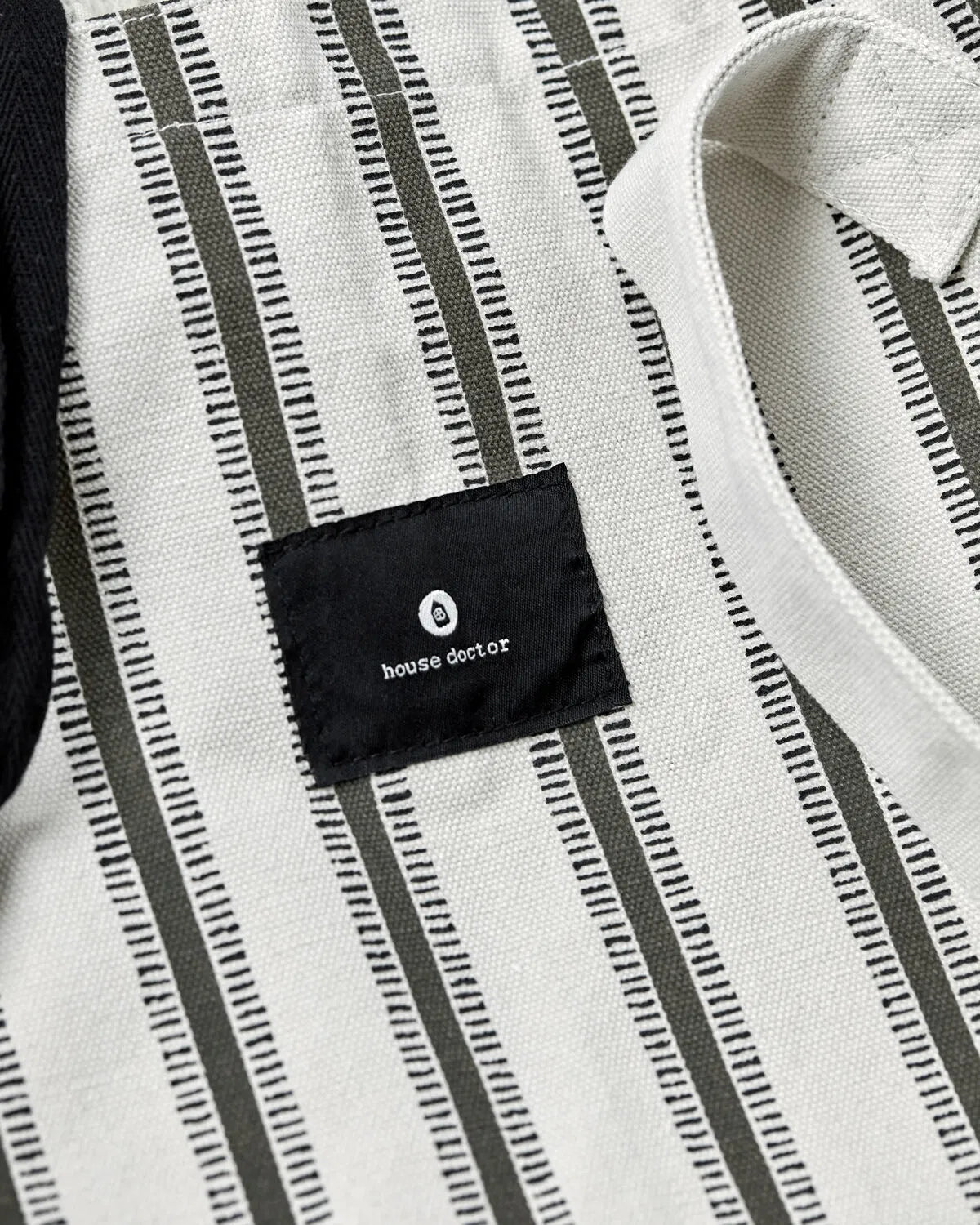 House Doctor - Canva Tasche Off-White