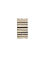 House Doctor - Teppich, HDSima, Schwarz, Natur