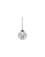 House Doctor -  Weihnachtsschmuck, HDLeaf, Klar;Gold