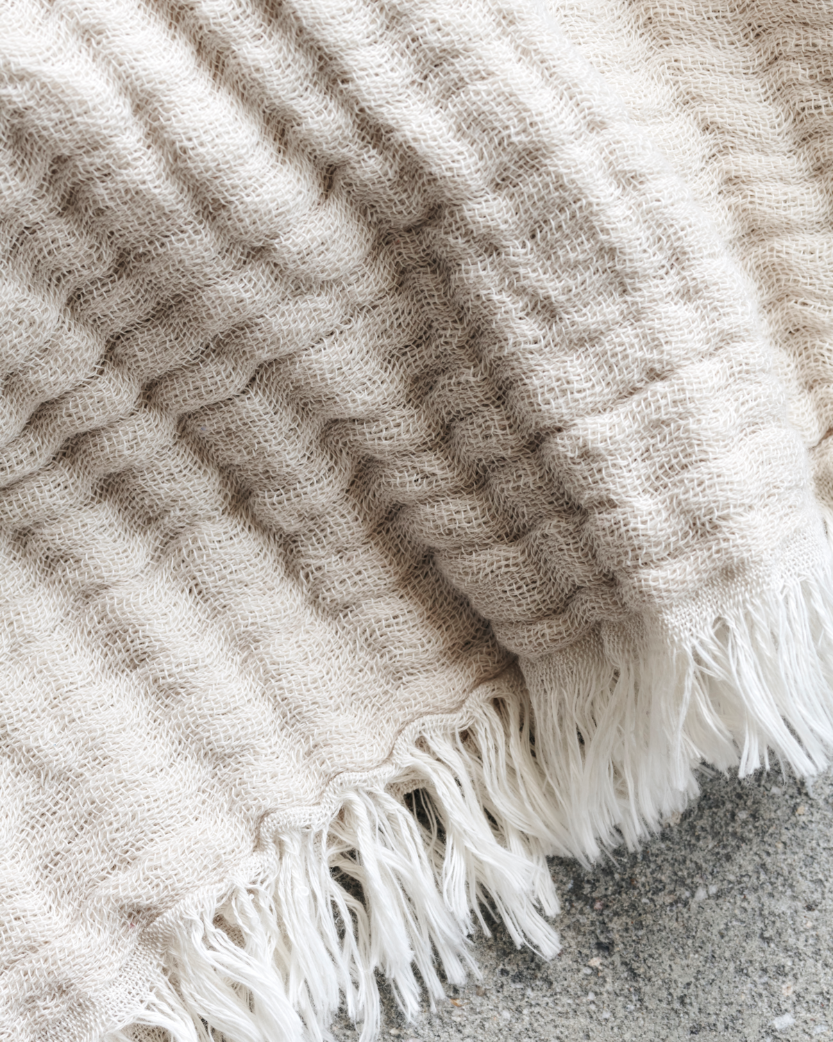 House Doctor - Decke "Alice" Beige