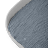 Sebra - Musselin Wickelunterlage 6-lagig - Blau