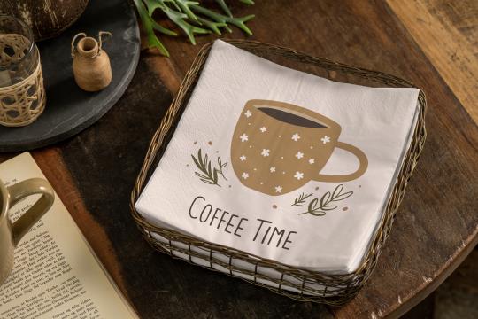 Serviette Coffee Time 20 Stück