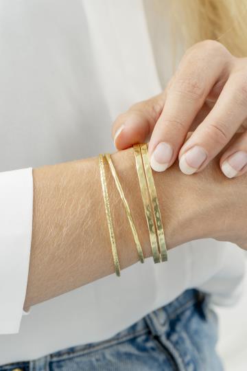 Armband Messing vergoldet Jasmin